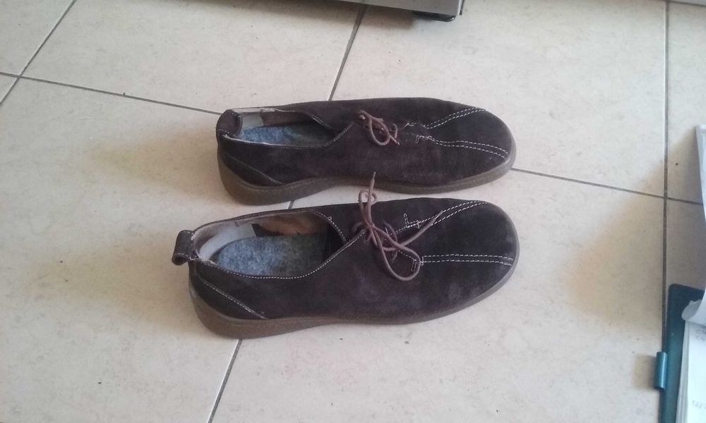pantofi piele intoarsa femei 38