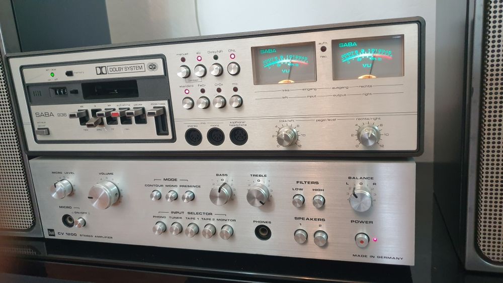 Deck casette SABA 936, Onkyo TA-W30, Marantz SD151