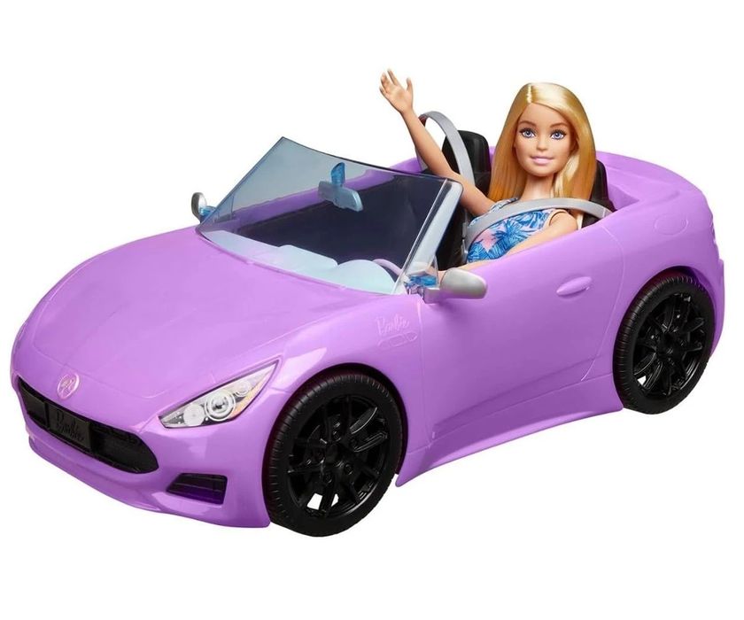 Кукла Barbie - Комплект кукла с кола кабрио