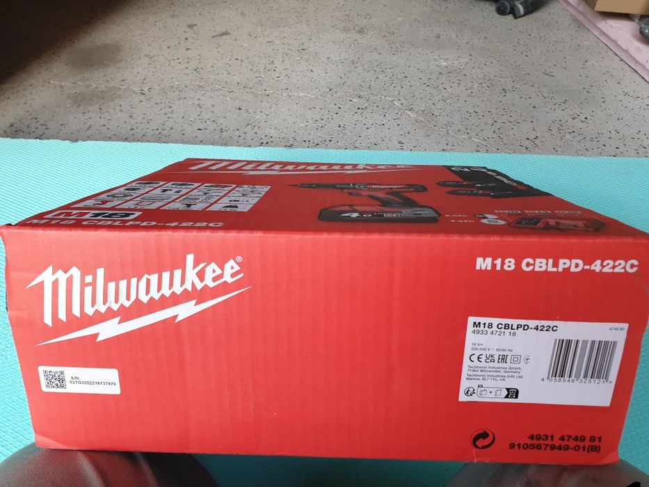 Milwaukee M18 безчетков