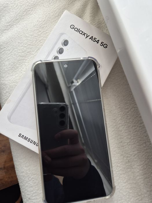 КАТО НОВ! SAMSUNG A54 5G 128GB 8GB Awesome White