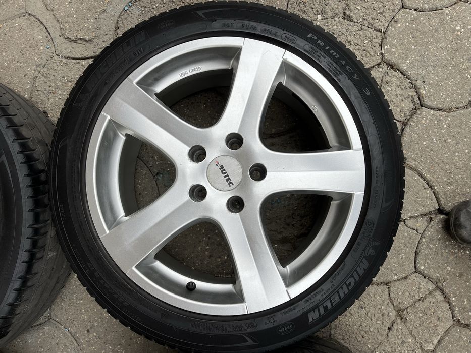 Jante aliaj 5x112mm, anvelope vara 225/45 R17, VW, Audi, Seat, Skoda Mercedes