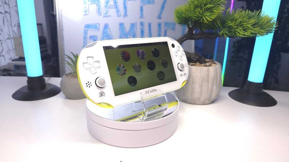 Sony PlayStation Vita Slim 2000 Lime Green – Japan Premium, Modată, 64GB