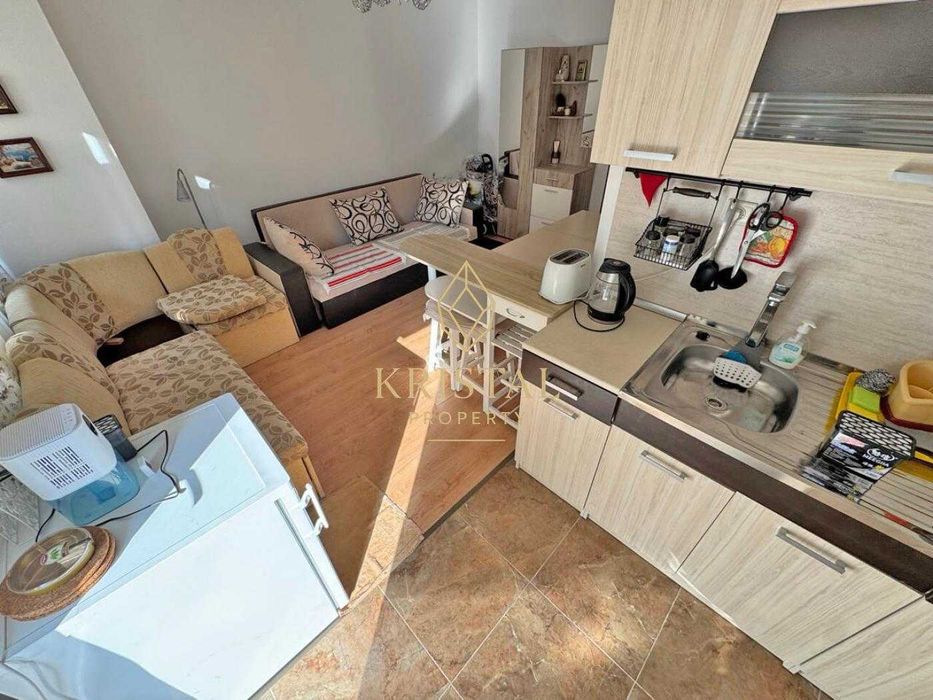 Страхотна оферта. Просторно студио в жилищен комплекс в Слънчев Бряг