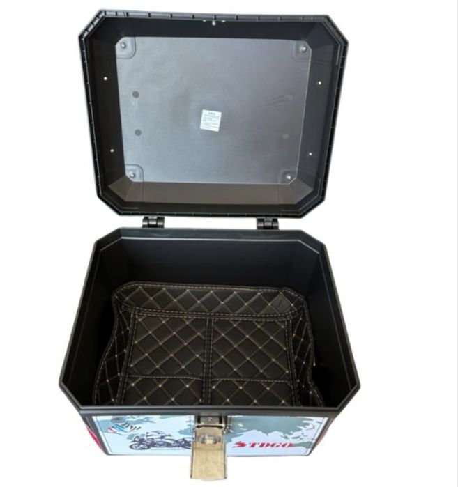 Куфар за мотоциклет , скутер , мотор , атв  45 ЛИТРА - ЦВЕТЕН