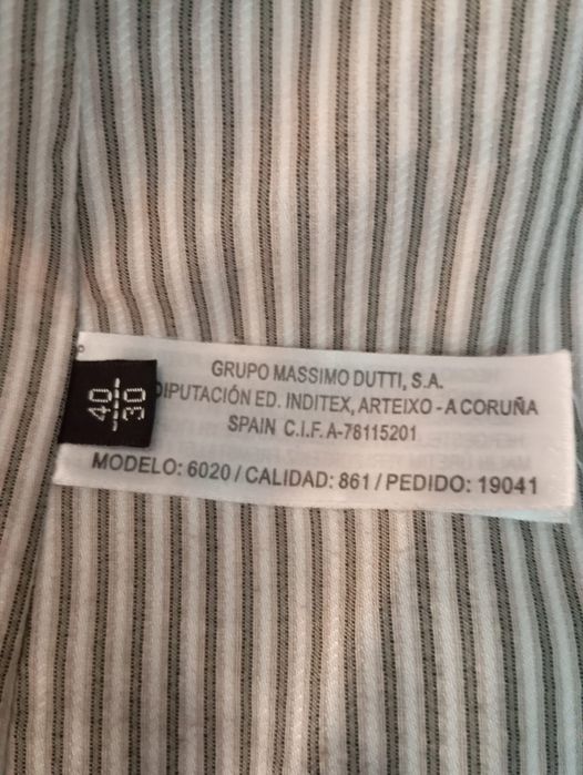 Massimo Dutti ДемиСезон Португалия