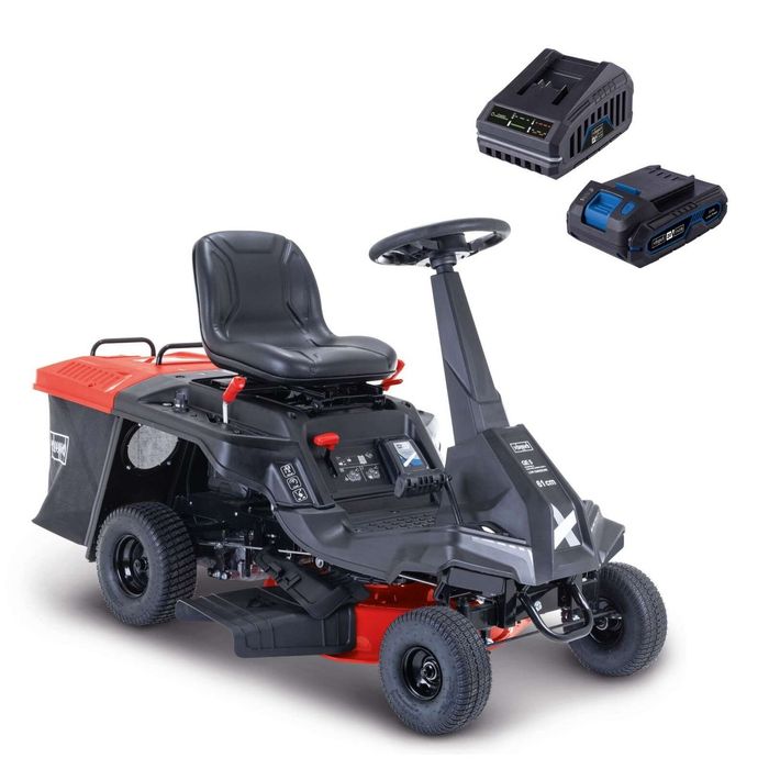 Tractoras de tuns gazon scheppach