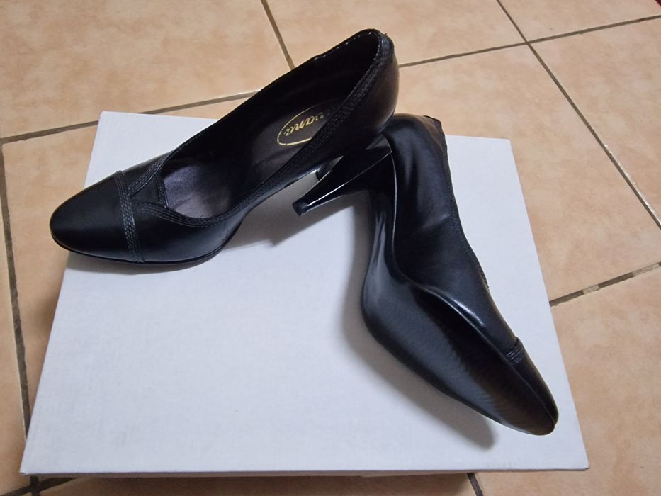 Pantofi piele naturala