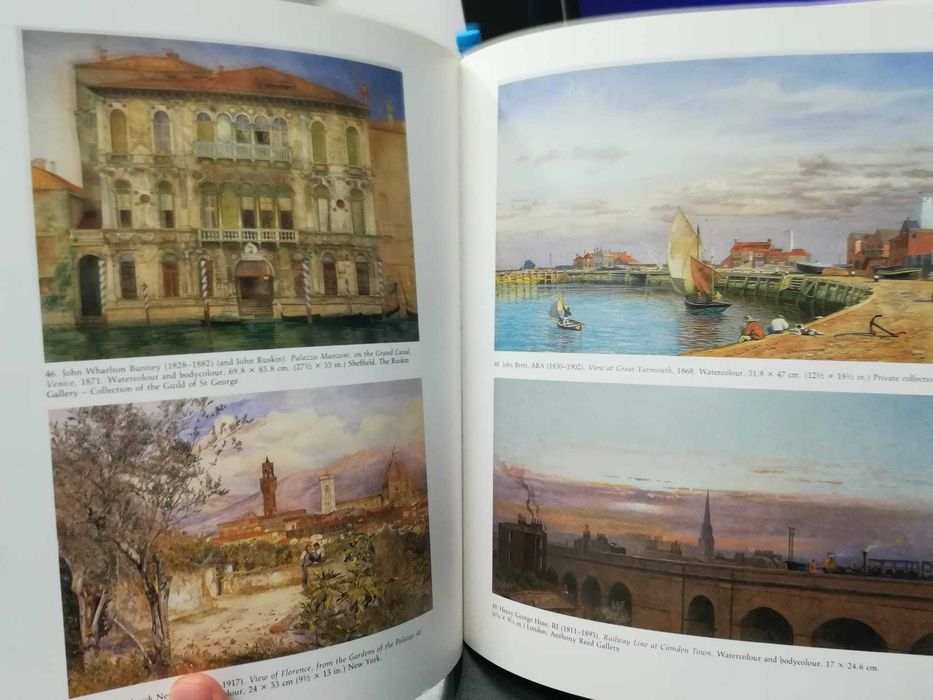Album pictură  artă acuarela- Victorian Watercolours