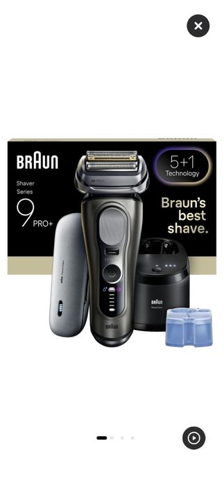 Vand aparat Braun 9 pro + , seria 9685 nou .