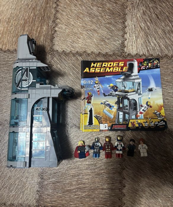 Лего Marvel и DC