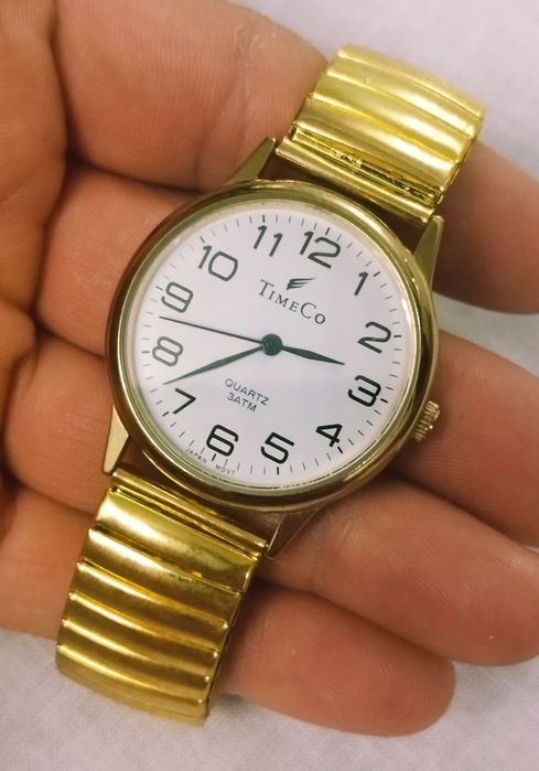 Ceas de damă Time Co, cu cuarț, carcasă si curea din oțel inoxidabil