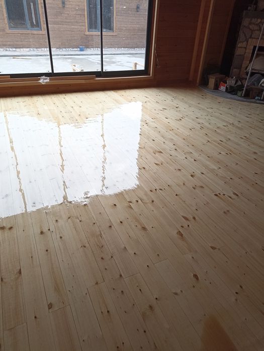 Шлифовка пол паркет