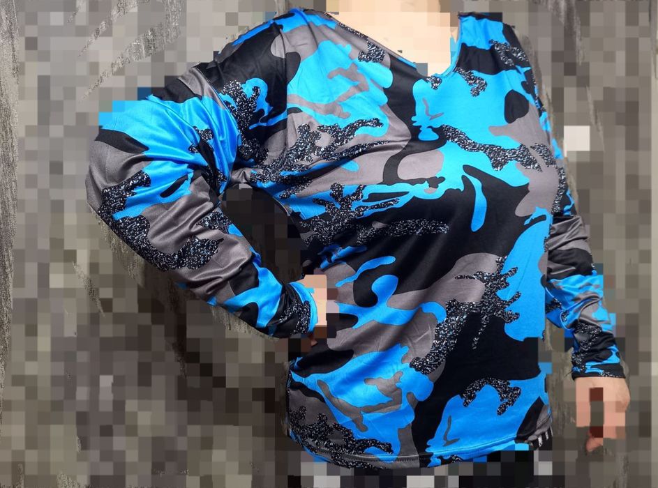 Красивая военная кофточка женская, оверсайз