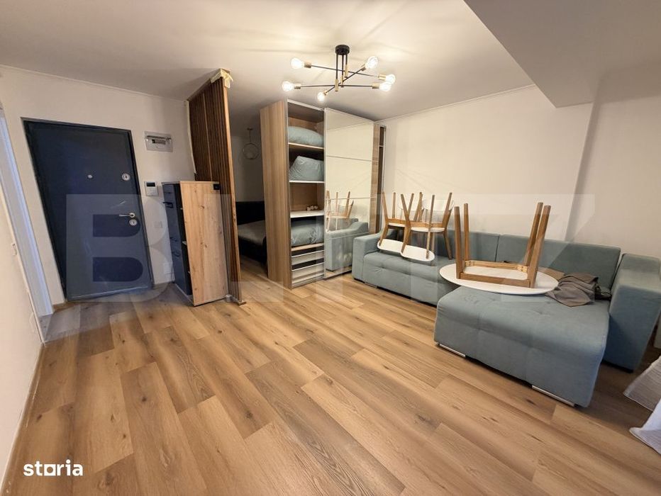 Apartament 1 camera, 37 mp, zona Manastur - Vivo/Metro/Amethyst — fotografia 1