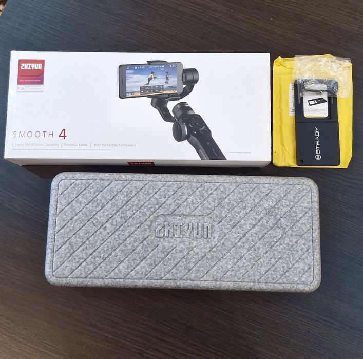 Gimbal / Stabilizator profesional pe 3 axe +: Adaptor Camere tip GoPro ,