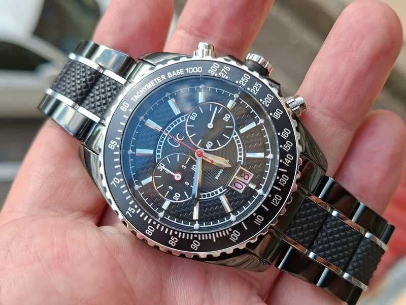 Ceas Guess Swiss Big Date GC ( Guess Collection ) All Black