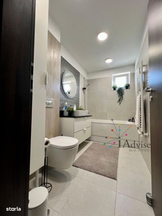 Apartament 2 camere | 57 mp | Etaj 8 | Vedere spre Tâmpa | Finisaje pr — fotografia 3