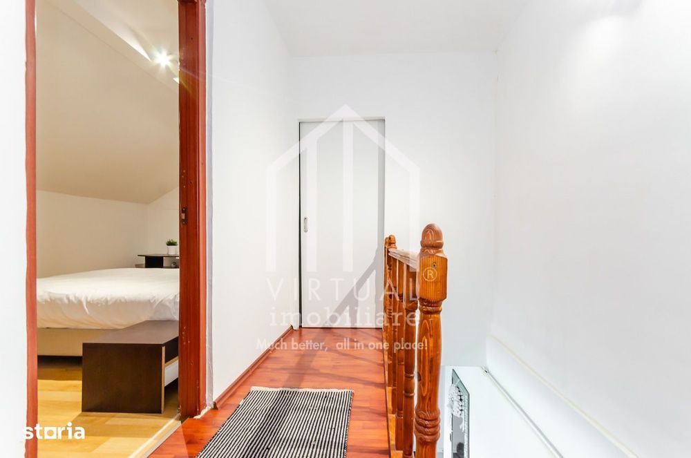 Apartament cu 3 camere + balcon, mobilat - Broscarie