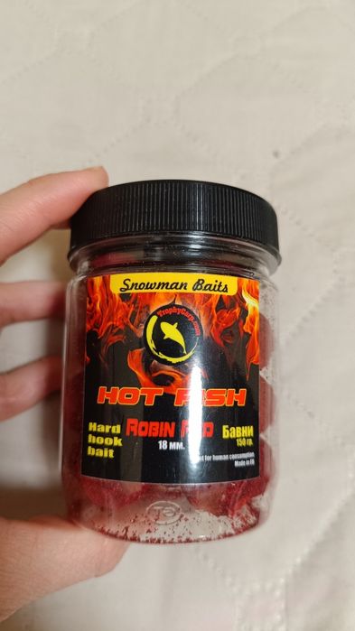 Топчета и пасти за захранка Snowman Baits