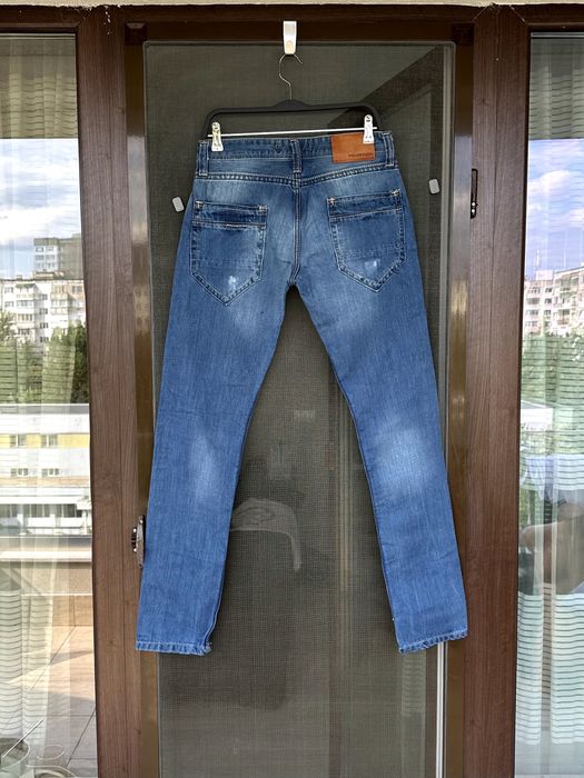 Мъжки дънки Philipp Plein (Slim Fit) - размер W30 / L34, Отлично състояние