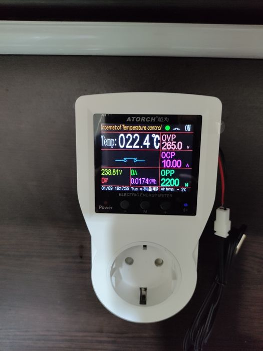 Прецизен терморегулатор 0,1 градуса 3600 вата инкубатор! Wi-fi