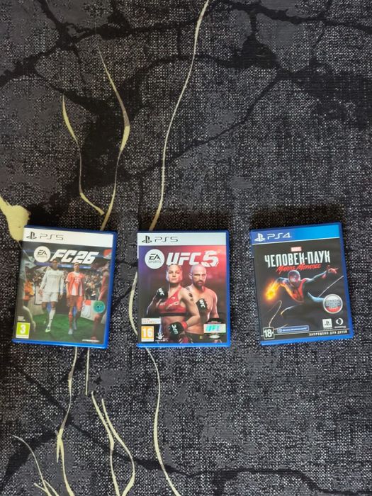 Продам PlayStation 5 с 3 играми на дисках