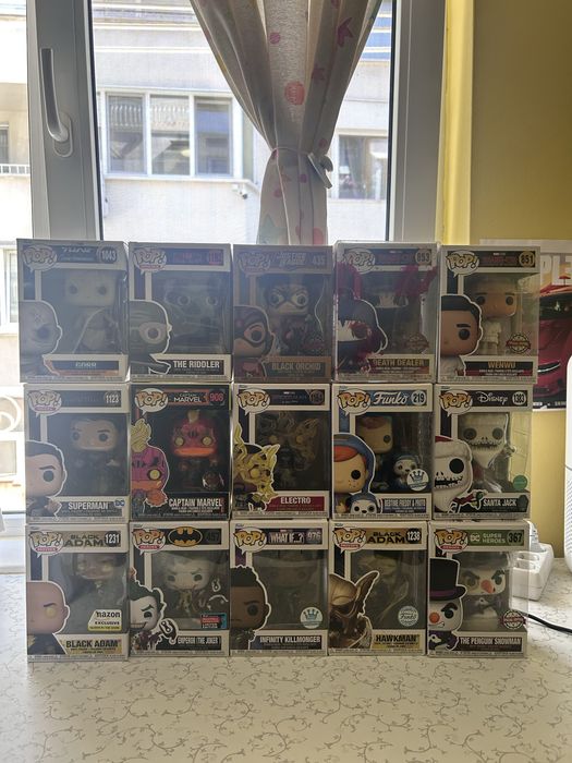 Funko pop колекционерски фигурки (marvel, dc и други)