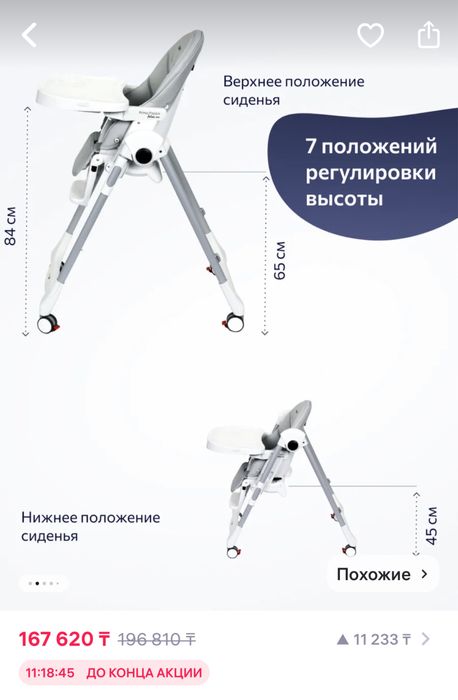 Стульчик для кормления