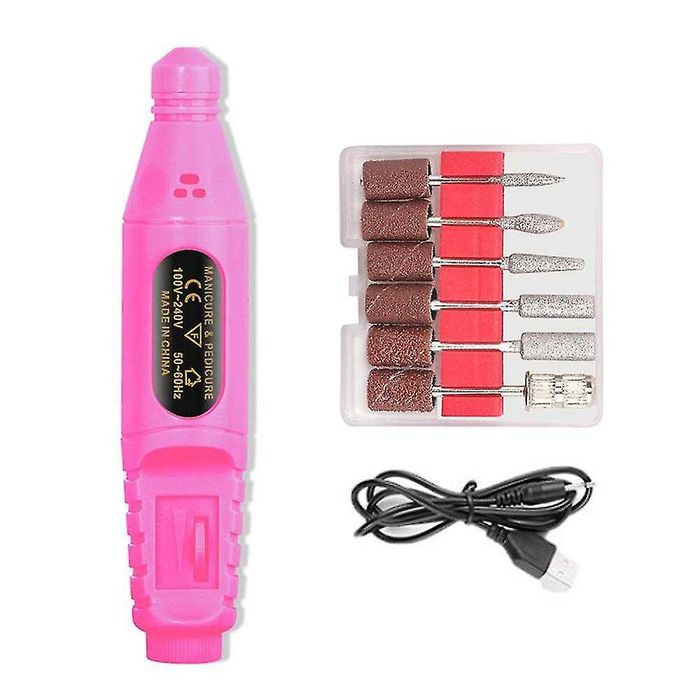 Електрическа пила за  гравиране, маникюр и педикюр с комплект свредла