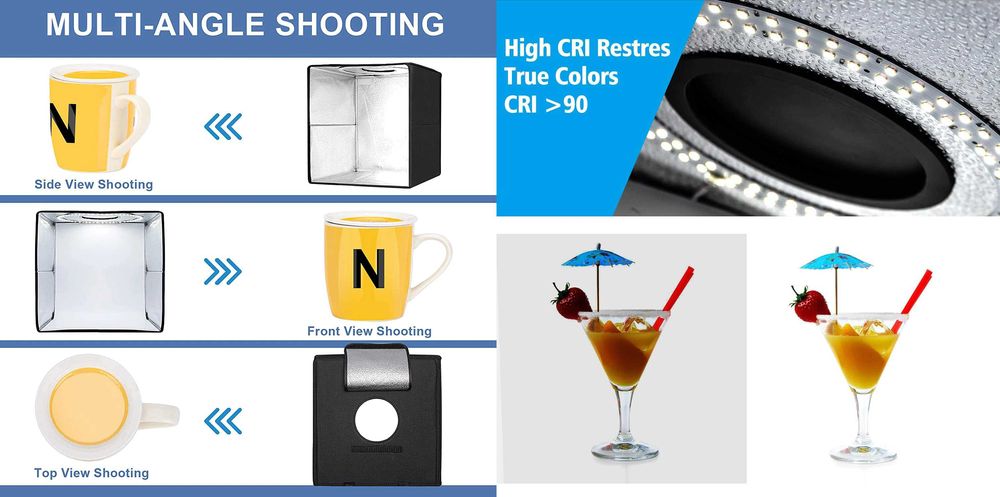 Палатка за продуктова фотография 30см.