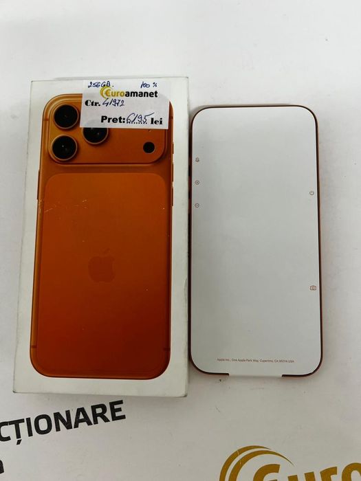 Telefon mobil Apple iPhone 17 Pro Max, 256GB, 5G -I-