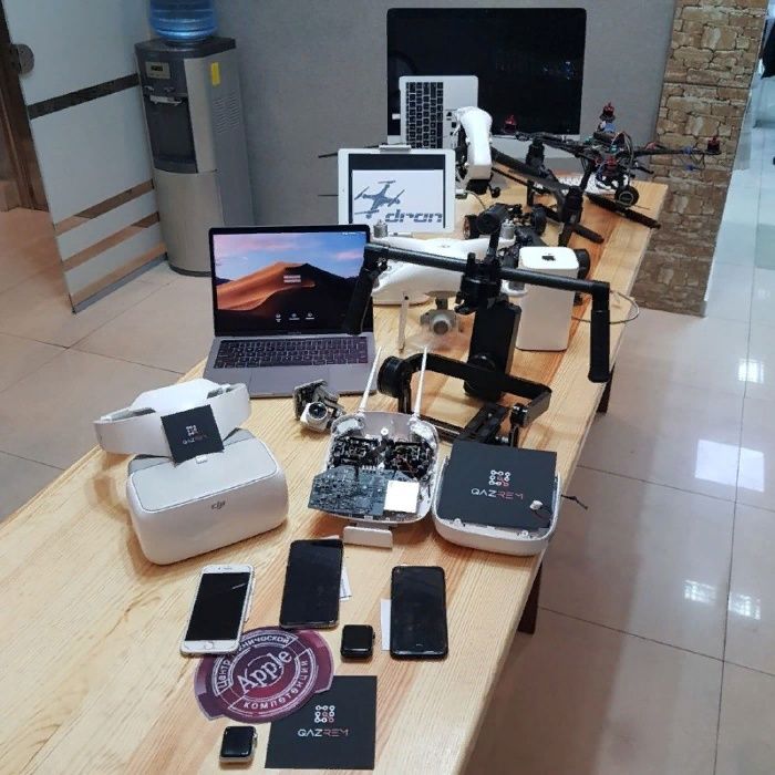Ремонт дронов, квадрокоптеров, drone DJI Phantom, Mavic, Inspire