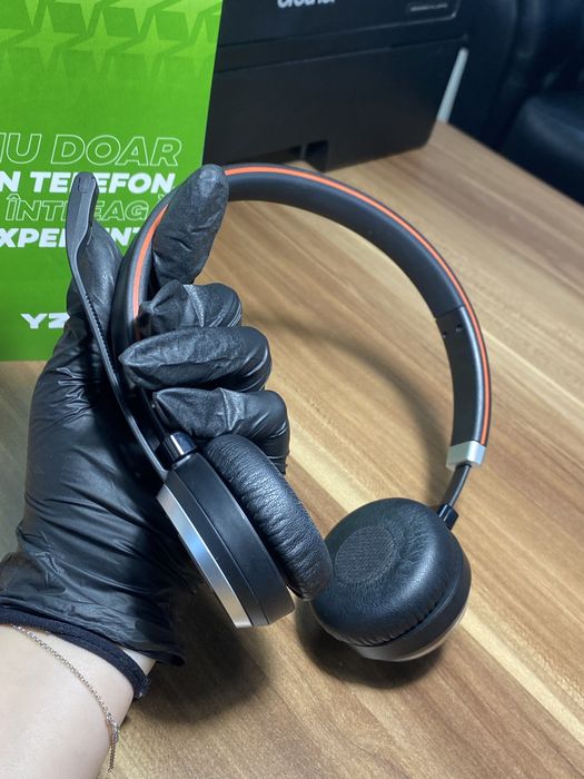 Jabra Evolve 65 SE Stereo / Mono casti Wireless / Foarte bune