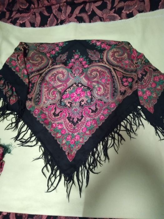 Платки шерсть Павлово-Поссад