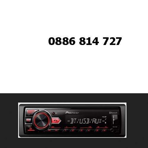 Касетофон за кола Pioneer 4х50W + bluetooth, mp3, usb, sd радио