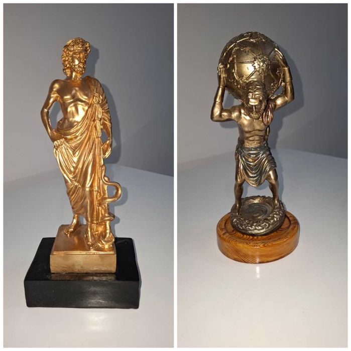 Статуетки Атлас и Асклепий