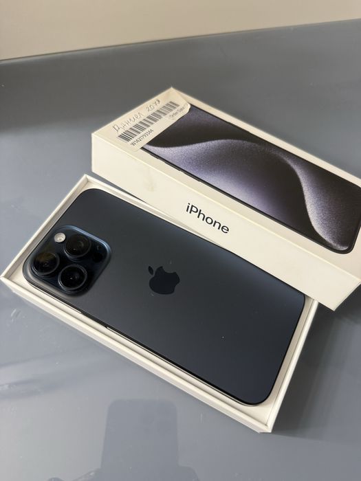 Iphone 15 pro max - 256 GB, blue titanium