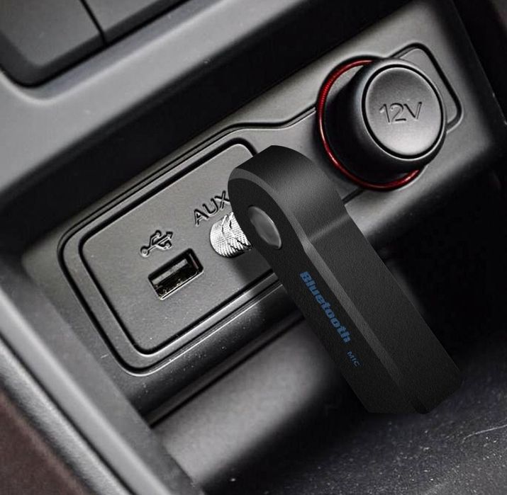 Bluetooth auto aux audio cu Jack Car Kit hands-free