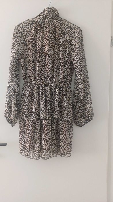 Рокля с леопардова шарка