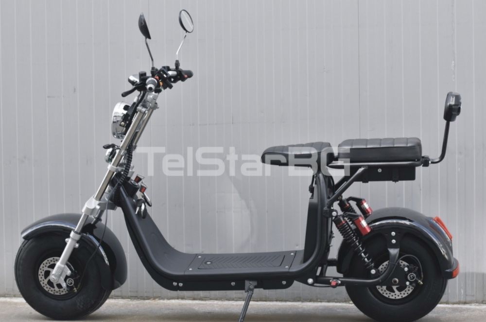 Електрически скутер CITY COCO HARLEY X12 2500W 60V 21Ah LED фар Харли