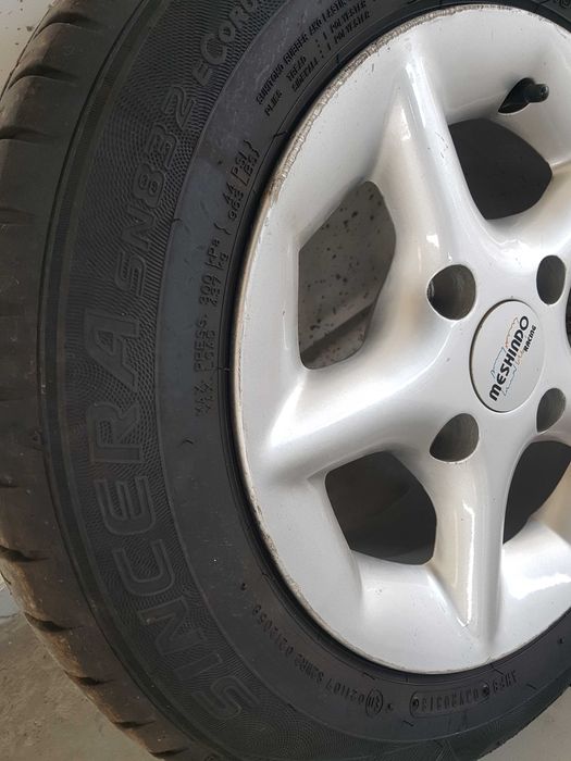 Джанти 13 цола 4Х114.3 с Летни гуми.