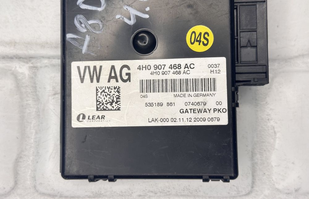 Gateway модул AUDI A8 S8 D4 4H0907468AC