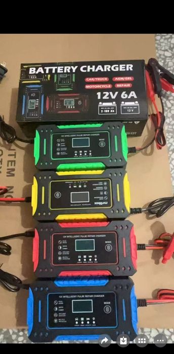 Аккумулятор зарядник реставратор 12V 6Ah 10Ah