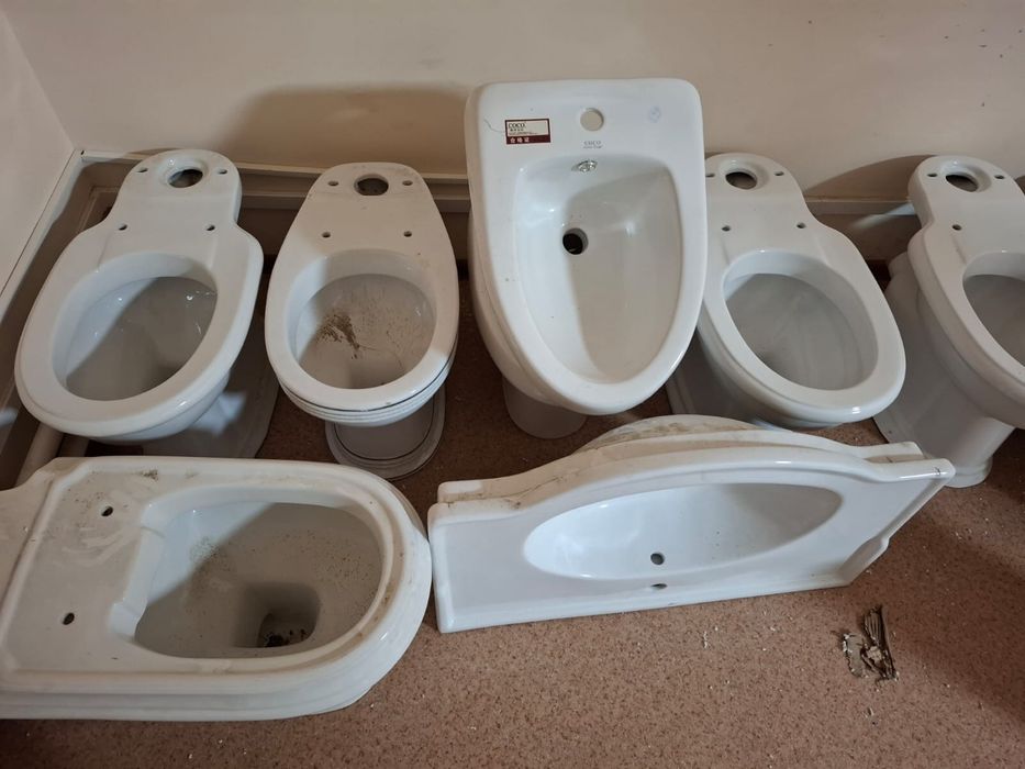 Унитазы раковины