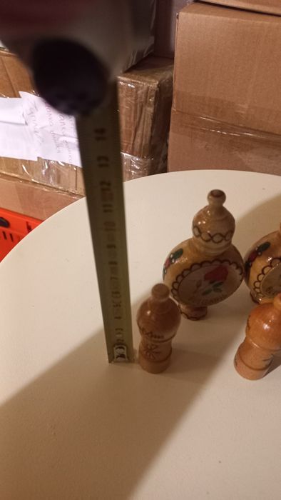 7 броя дървени със розова вода