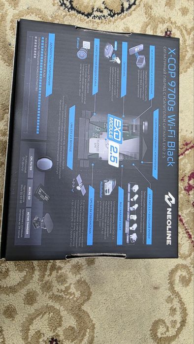 Nioline X-COP 9700S Wi-Fi Black