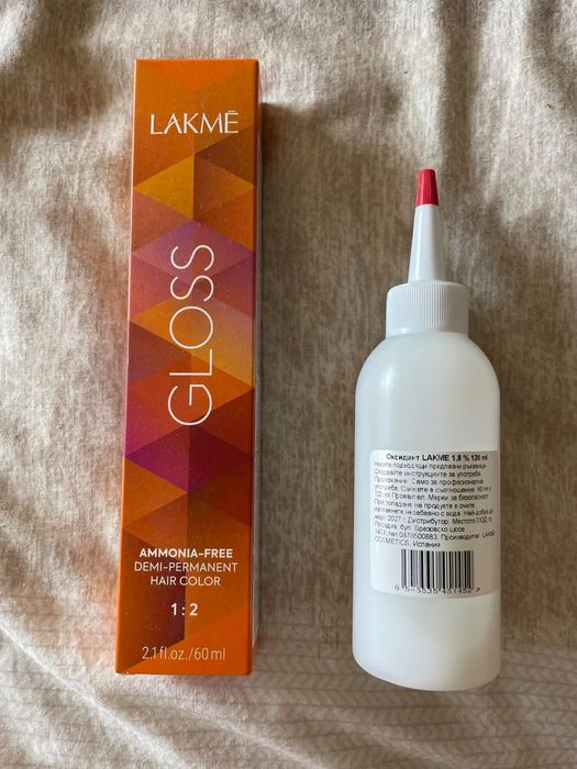 Lakme Gloss безамонячен блясък за коса