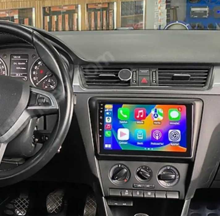 Navigatie Android Skoda Octavia Superb 3 2 Rapid Yeti Carplay 1-8GB