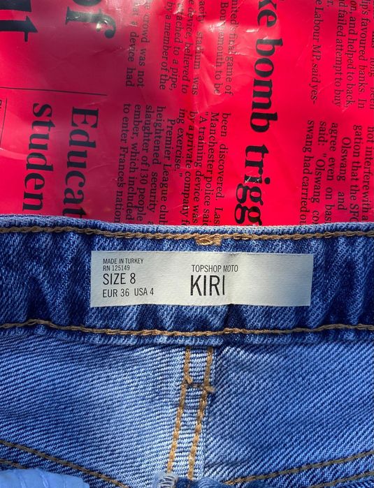 Pantaloni scurți dama Topshop Moto S 36